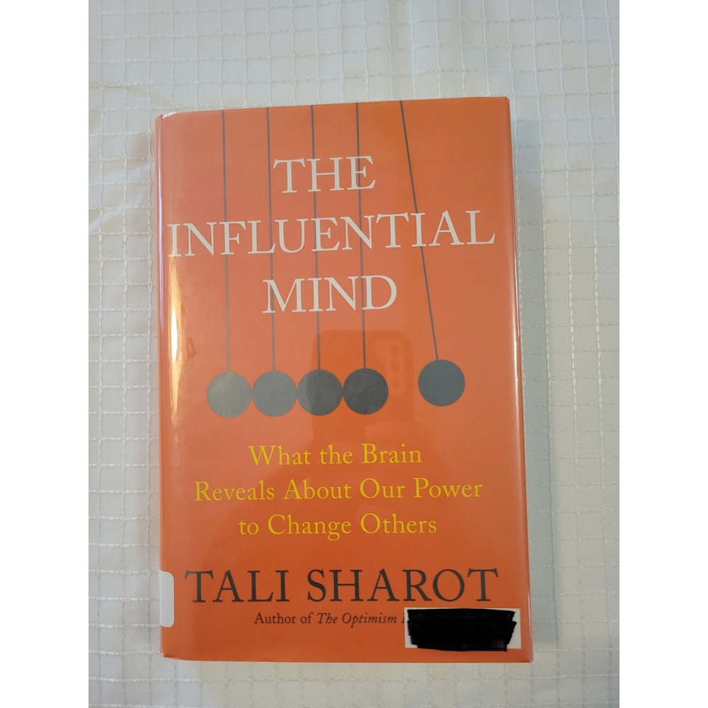 The Influential Mind Tali‎ Sharot Hardcover 2017 Psychology Neuroscience Book